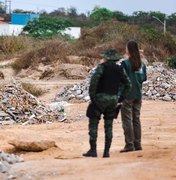 FPI embarga área usada como depósito irregular de resíduos sólidos em Canapi