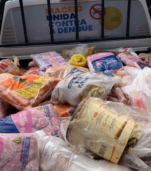 Vigilância encontra mais 1.360kg de alimentos estragados; padaria é interditada
