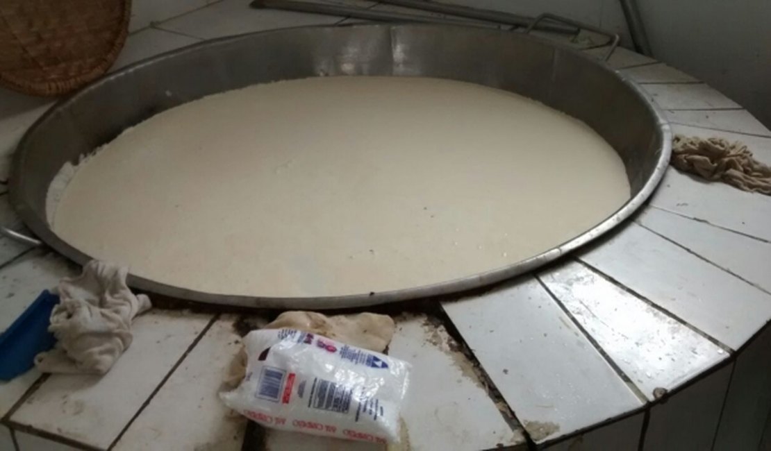 FPI do São Francisco apreende 1,2 tonelada de queijo em Major Izidoro