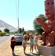 Estátua bem-dotada escandaliza o Peru, mas é seu próximo hit turístico