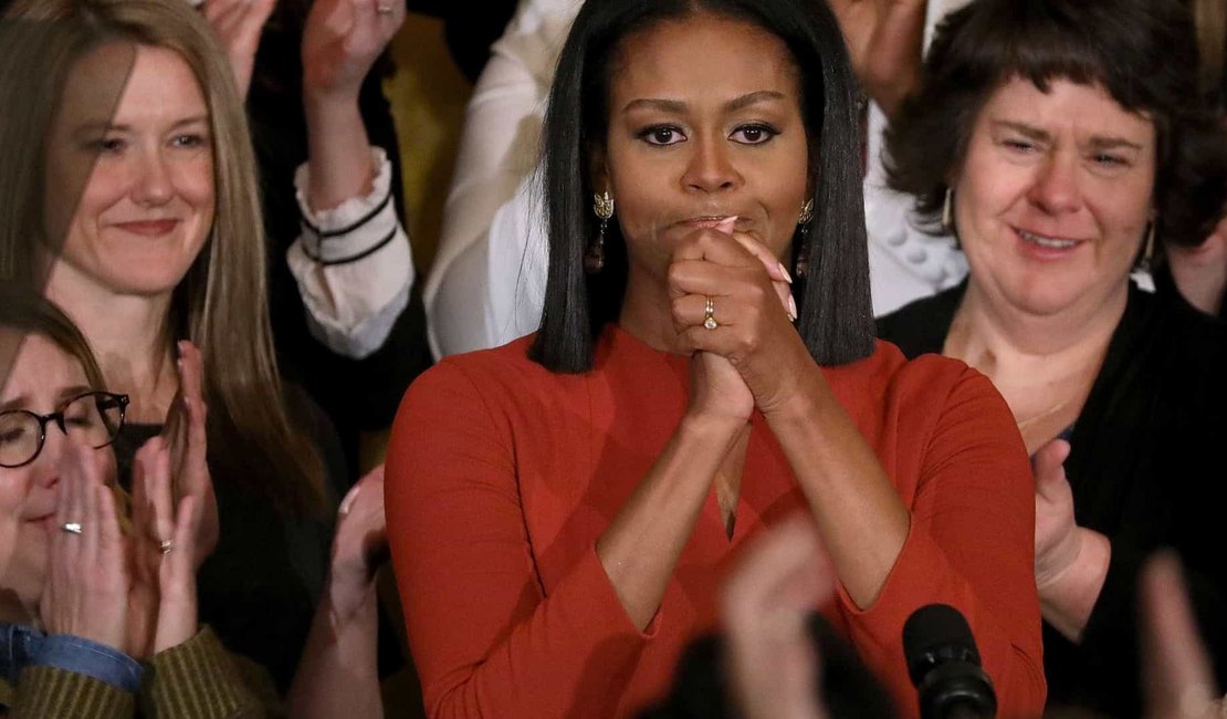 Michelle Obama diz que enfrenta uma “leve depressão” por quarentena