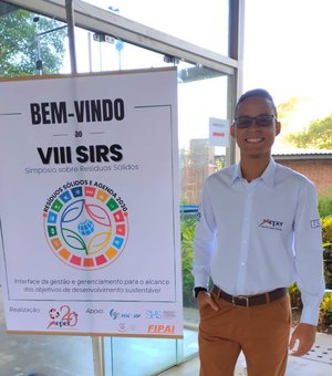 Servidor de Maragogi expõe ação de sustentabilidade em evento na USP