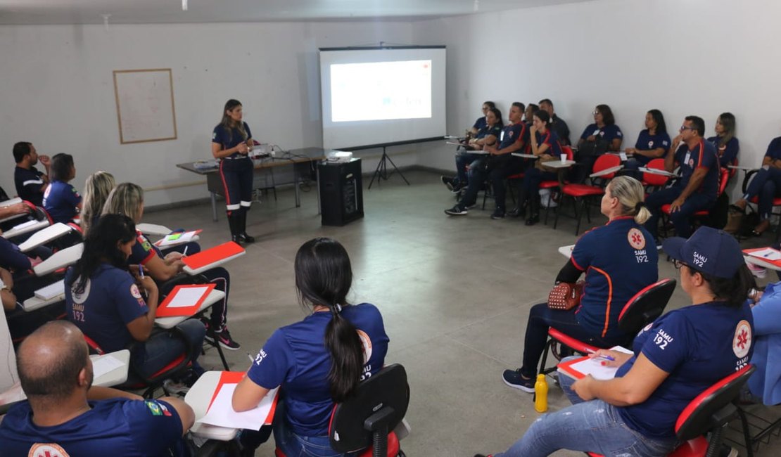 SAMU oferta Curso de Suporte Básico à Vida para técnicos e condutores socorristas