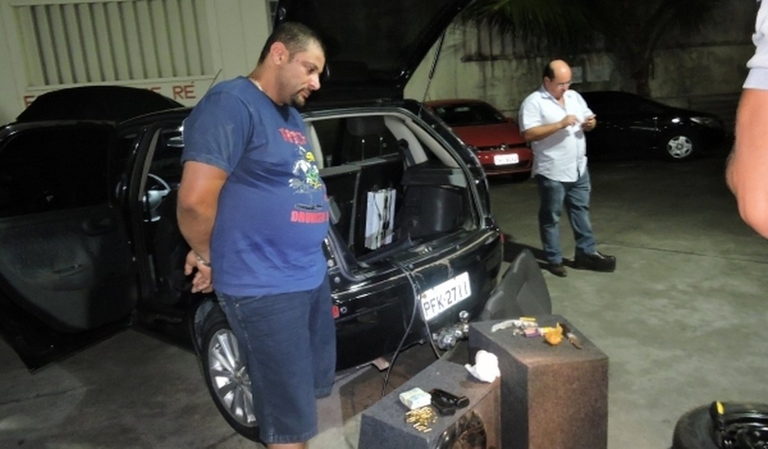 Armas e drogas são apreendidas em veículo utilizado na fuga de jovem homicida em Girau
