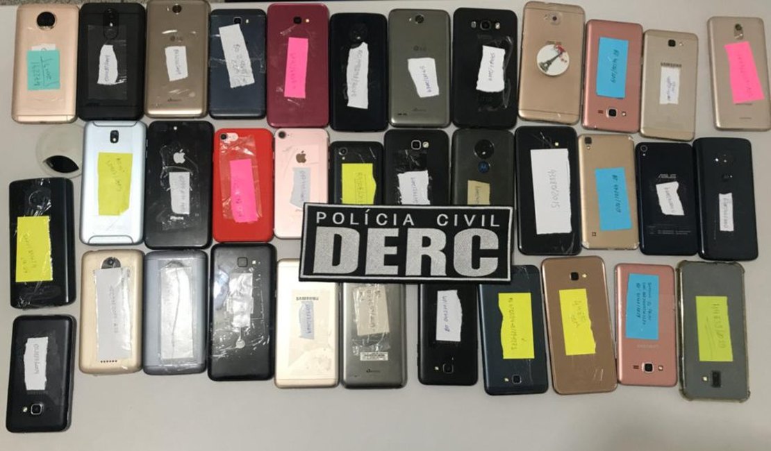 Polícia Civil devolve mais 40 celulares recuperados a partir desta terça (08)