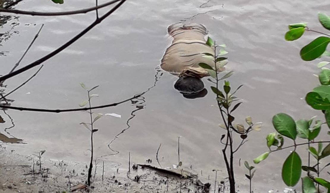Corpo é encontrado boiando no Rio Perssinunga, em Maragogi
