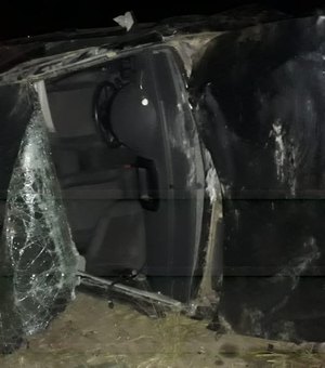 Jovens sofrem grave acidente em Campo Grande, no Agreste
