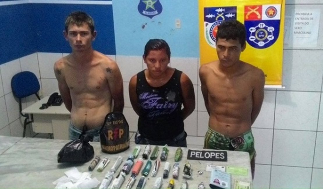 Operação resulta na prisão de três pessoas no Sertão