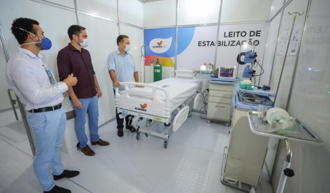 Estrutura do Hospital de Campanha ficará à disposição para possível aumento de casos