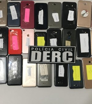 Polícia Civil devolve mais 40 celulares recuperados a partir desta terça (08)
