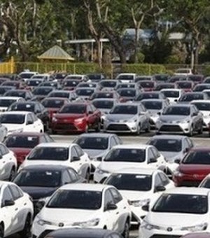 Vendas de carros despencam na 1ª quinzena de junho