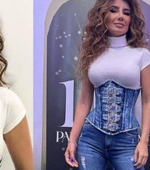 Paula Fernandes exibe cintura fina ao usar corselet e divide opiniões: 'Nem respira'