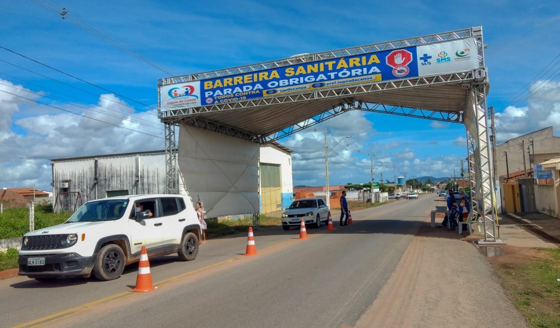 Barreira Sanitária em Lagoa da Canoa abordou mais de 44 mil veículos em três meses