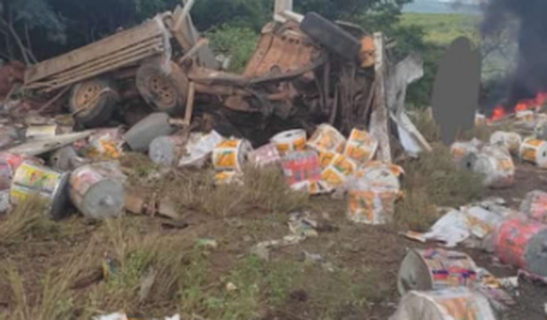Após acidente na Bahia, caminhoneiro de Arapiraca não encontra filha de 4 anos que estava no veiculo