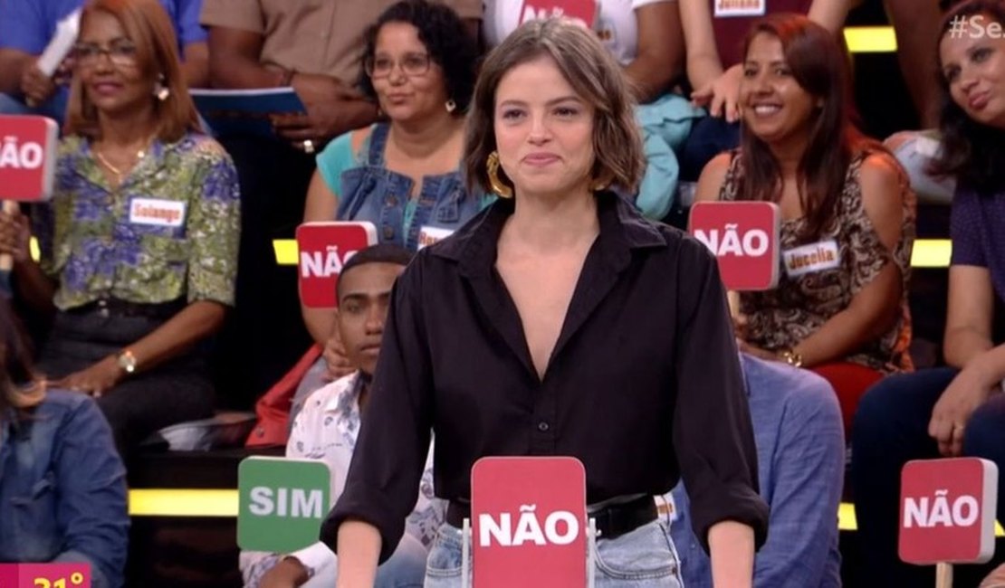Agatha Moreira revela por que não manda nudes nem para o namorado REPRODUÇÃO/GLOBO
