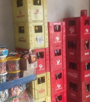 PC prende acusado de furtar cervejas e mesas de bar em Rio Largo
