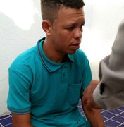 Jovem é preso suspeito de assalto na parte alta de Maceió
