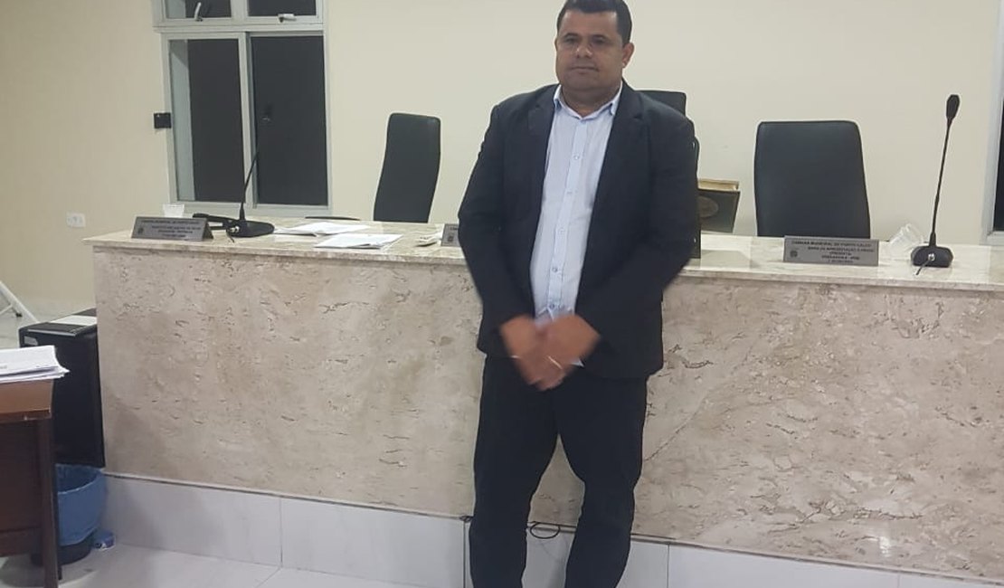 Roberto Malaquias é eleito novo presidente da Câmara de Porto Calvo