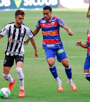 Atlético-MG derrota o Fortaleza no Mineirão e 'dorme' na vice-liderança