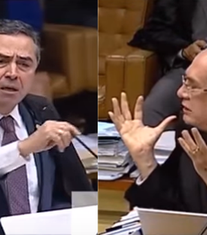[Vídeo] 'Vossa excelência nos envergonha', dispara Barroso contra Gilmar Mendes em sessão do STF