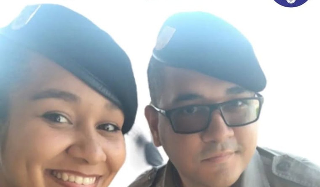 Batalhão Costa Dourada faz homenagem a casal de soldados pelo dia dos Namorados