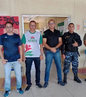 Prefeitura de Jacuípe reforça segurança nas escolas