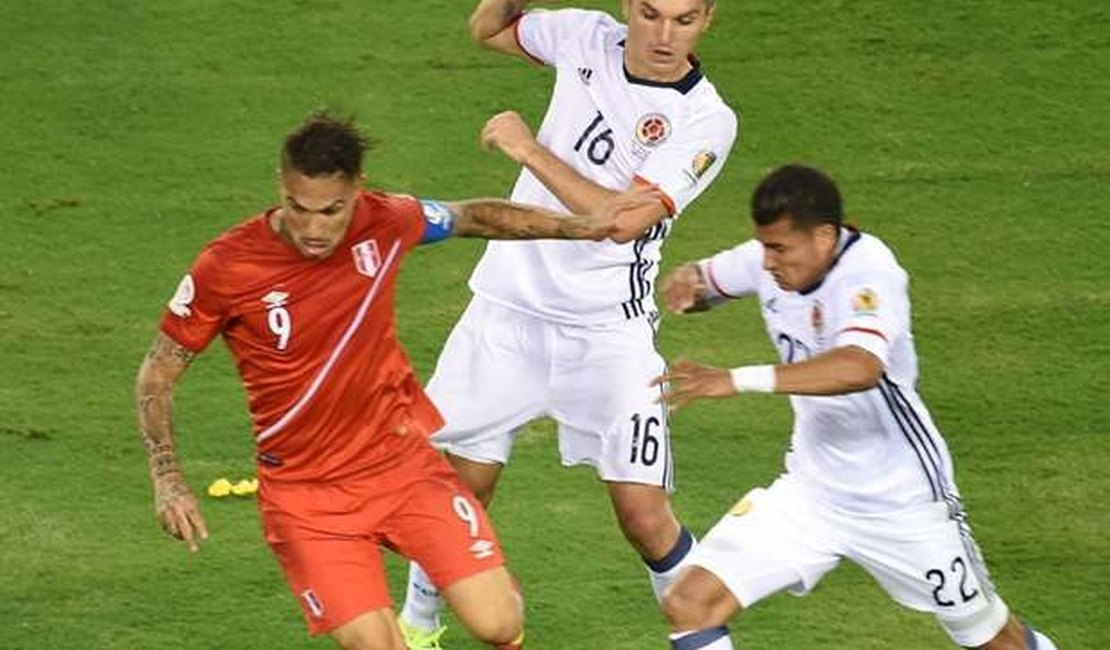 Colômbia elimina Peru e avança na Copa América. Hoje tem Argentina x Venezuela
