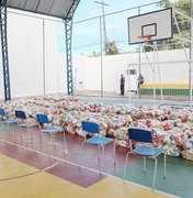 Prefeitura inicia nova etapa de distribuição de cestas básicas