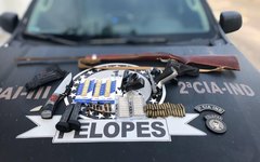 Polícia alcança marca histórica em apreensão de armas na Mata Norte de AL