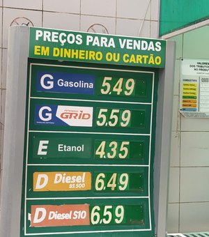 Motoristas de Palmeira se surpreendem com aumento no preço dos combustíveis