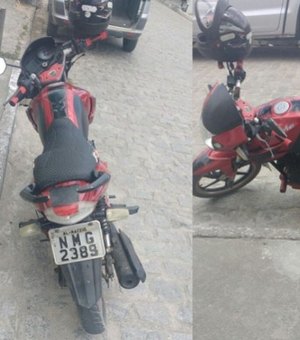 Polícia apreende menor que furtou motocicleta em estacionamento de shopping