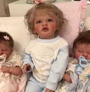 Roberto Justus divulga fotos de bonecas da filha e assusta seguidores