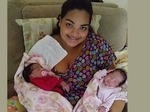 Mãe é intubada com Covid-19 após parto e só conhece gêmeas 24 dias depois