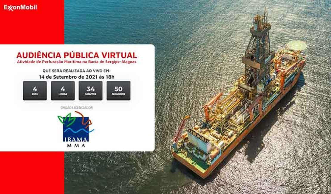 Audiência virtual discute exploração de petróleo por multinacional na região da Foz do Rio São Francisco