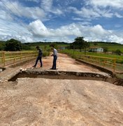 Governador determina reconstrução imediata de estrada e ponte afetadas pelas chuvas em Jacuípe