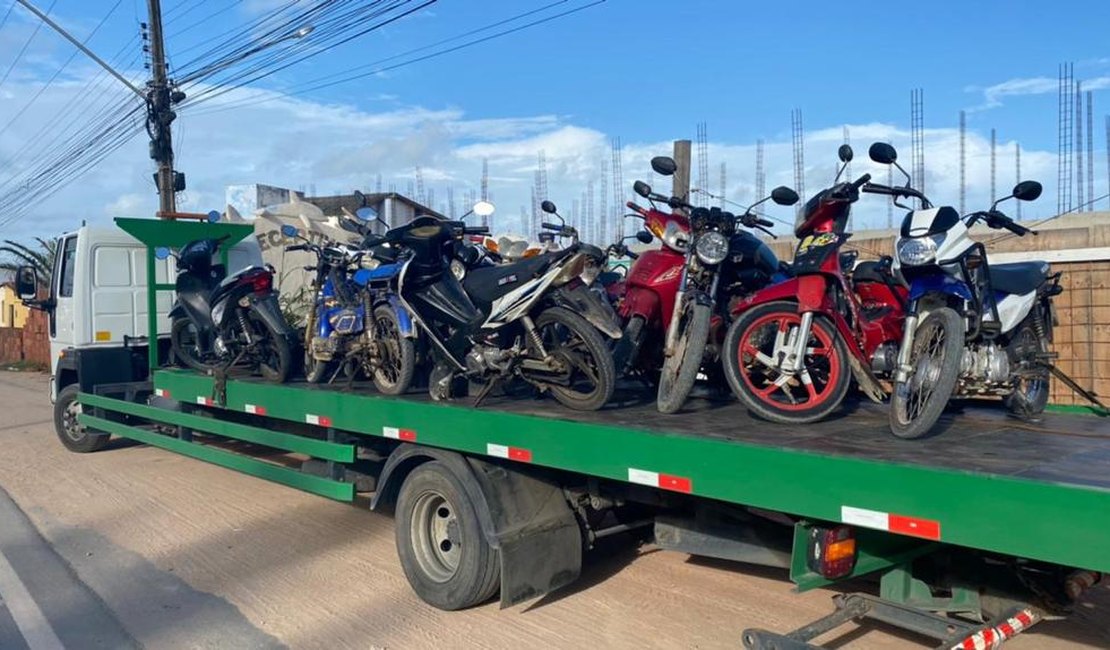 Operação Páscoa: BPRv apreende 14 motocicletas no Litoral Norte