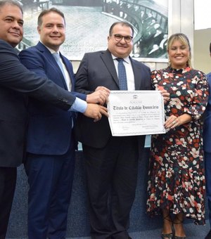 George Santoro recebe o título de Cidadão Honorário de Alagoas