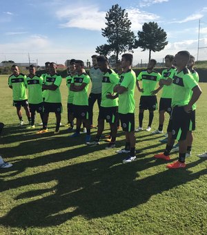 ASA faz treinamento no CT do Paraná e busca surpreender Coritiba na Copa do Brasil