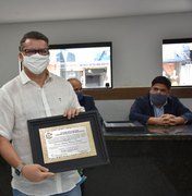 Radialista Marcos Menino recebe título de Cidadão Honorário de Maragogi