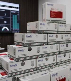 Sesau vai distribuir mais 10 mil testes rápidos de Covid-19 para os 102 municípios de AL