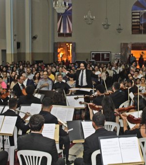 Orquestra Filarmônica de Alagoas se apresenta em Arapiraca nesta quinta (27)