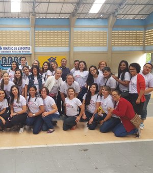 Torneio de futsal entre pais e funcionários da Pestalozzi promove a inclusão em Arapiraca