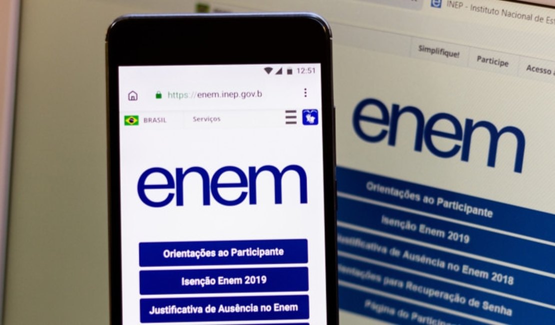 Inscrições para o Enem 2020 começam na próxima segunda-feira