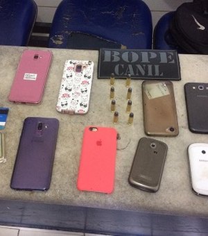 Bope prende homem e recupera oito celulares roubados em Maceió 