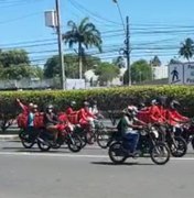 Greve nacional: entregadores de aplicativo fazem protestos em Maceió