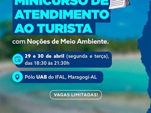 Prefeitura de Maragogi anuncia minicurso de Atendimento ao Turista