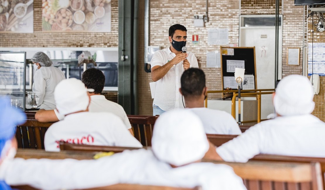JHC visita empreendimentos do setor da indústria em Maceió