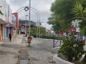 Loja no centro de Arapiraca é  arrombada durante a madrugada desta sexta-feira (30)