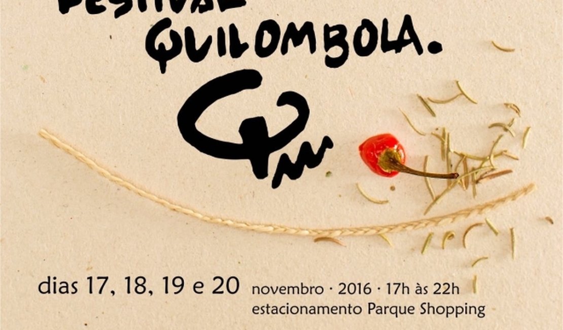 Festival Quilombola celebra mês da Consciência Negra em Maceió