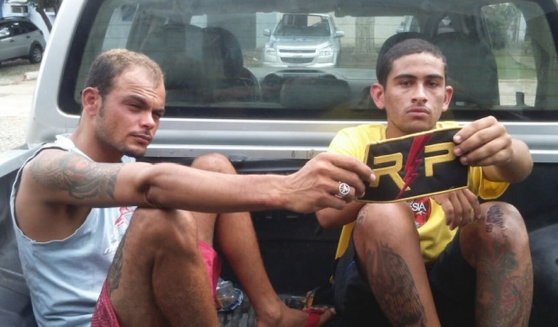 Dois jovens são presos e menores apreendidas por tráfico